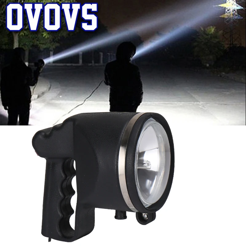

4.5 Inch 55W HID Xenon Search Light Fishing Lamp Portable Spotlight for Hunting Boat Camping Outdoor Lighting 1Pcs