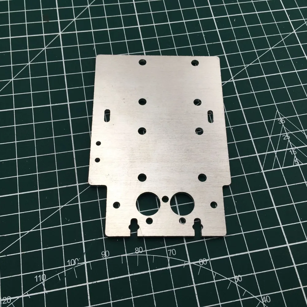 FLSUN مكعب 3D طابعة طارد مزدوج ترقية الألومنيوم X المزدوج النقل لوحة ل DIY FLSUN 3 مللي متر