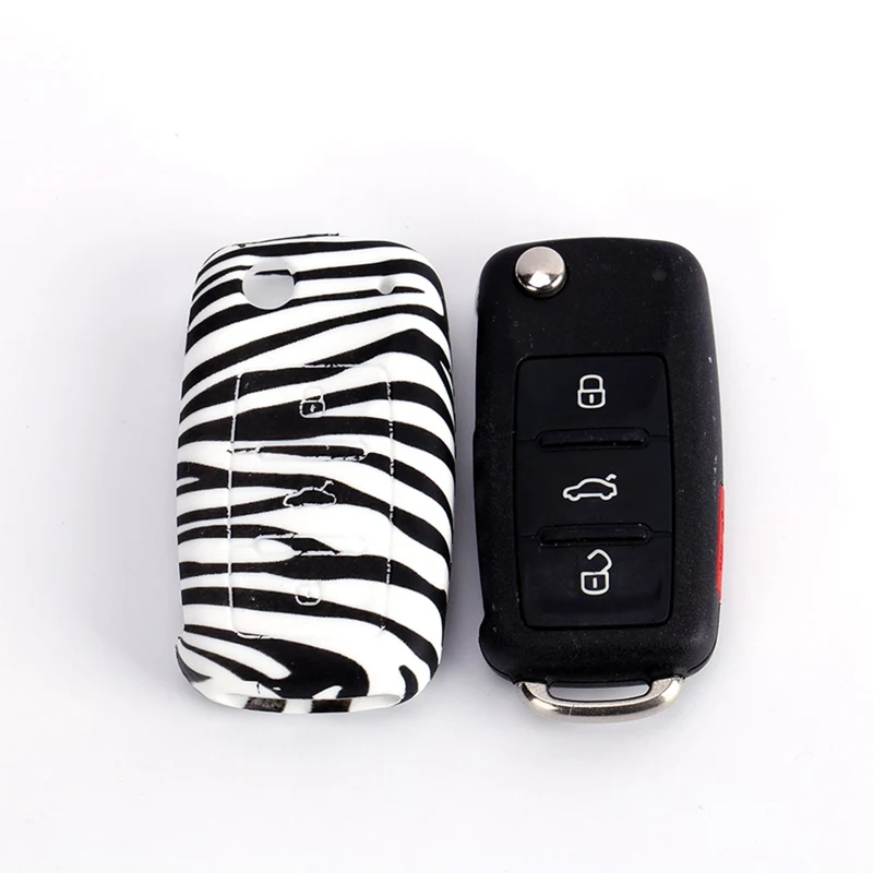 Силиконовый чехол для ключей от машины Golf 4 5 6 Bora Passat B5 B6 Superb Octavia Fabia SEAT Ibiza