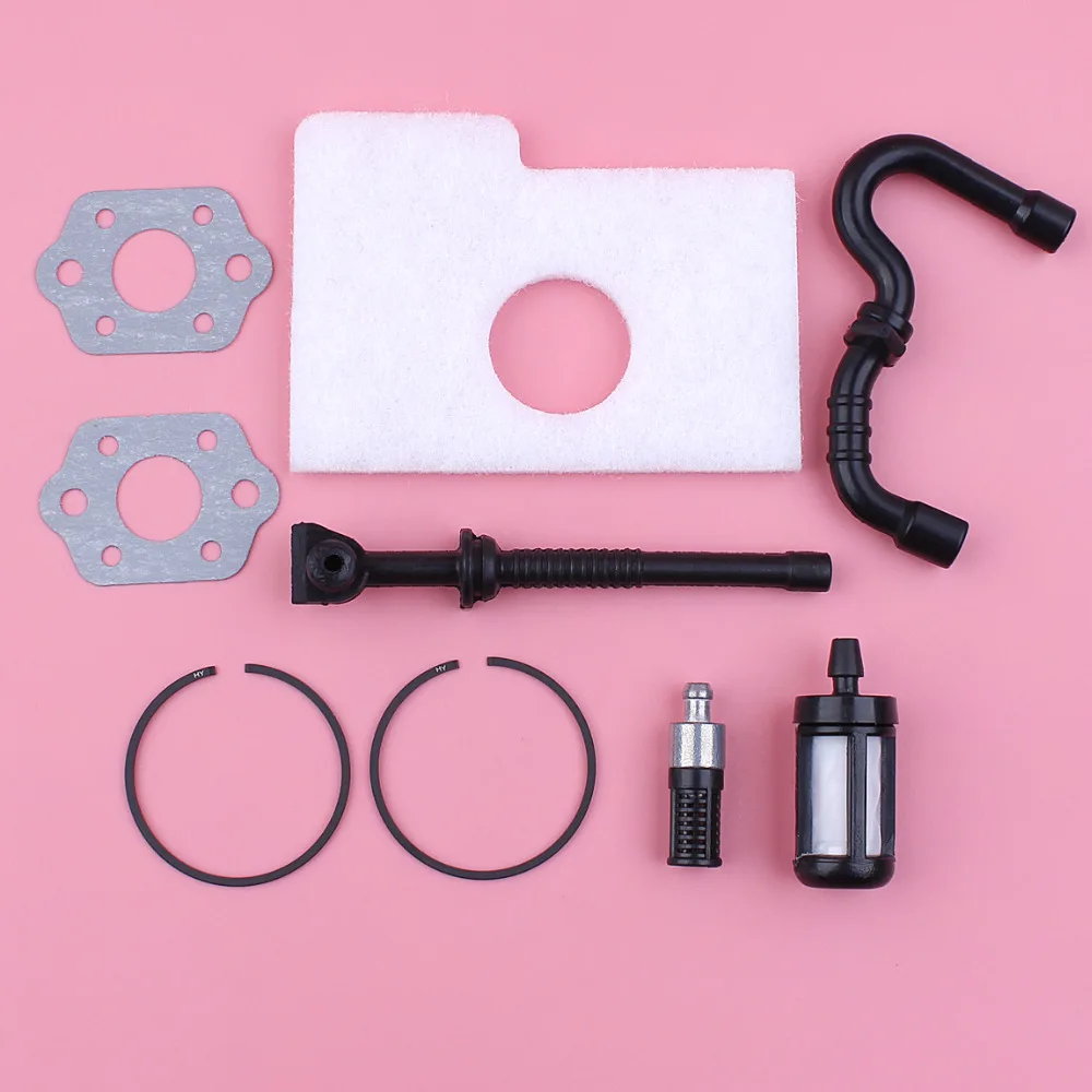 

Air Fuel Oil Filter Line Hose Piston Ring Carburetor Gasket Kit For Stihl MS180 018 MS170 017 MS 170 180 Chainsaw Part