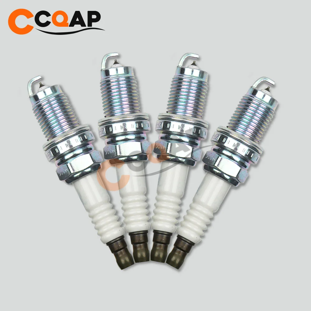 4 pcs Denso Iridium Long Life Spark Plugs 2007-2013 Honda Fit 1.5L L4 Kit