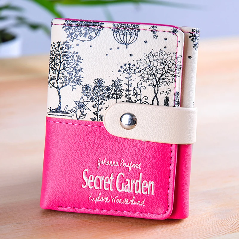 Clutches Wallets for Women Leather Coin Purse Female Short Purse Wallet Candy Colors Best Gift Women's Money Bags Pocket