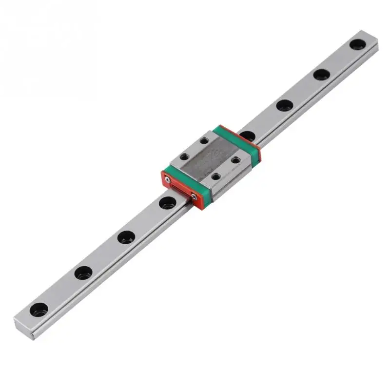 

Portable High Accuracy Miniature Linear Sliding Slider Rail Guide Block 175mm Length