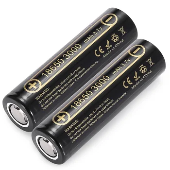 

2pcs HK LiitoKala Lii-30A 3.6V 18650 3000mAh battery 18650 for HG2 discharge 20A dedicated electronic cigarette Power battery