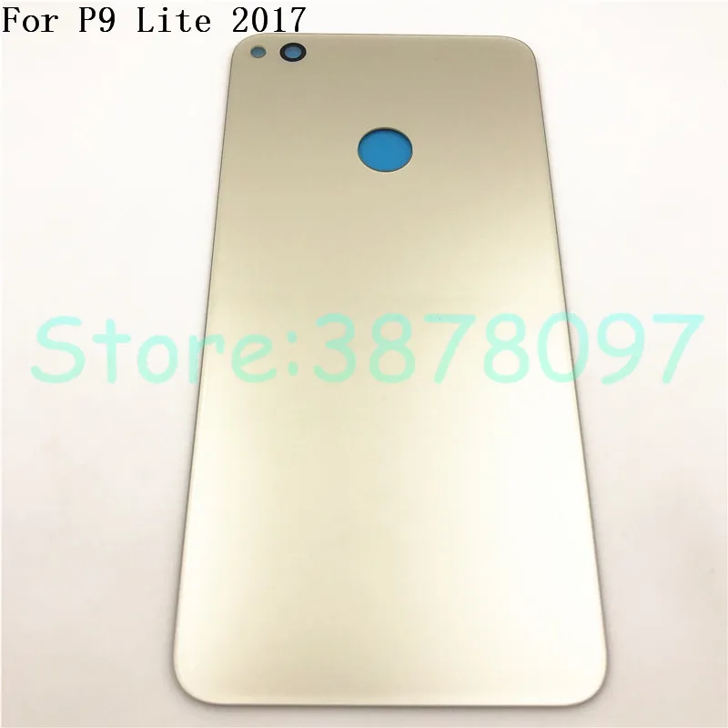 Стеклянная Крышка батарейного отсека для Huawei P9 Lite 2017 Задняя стеклянная крышка