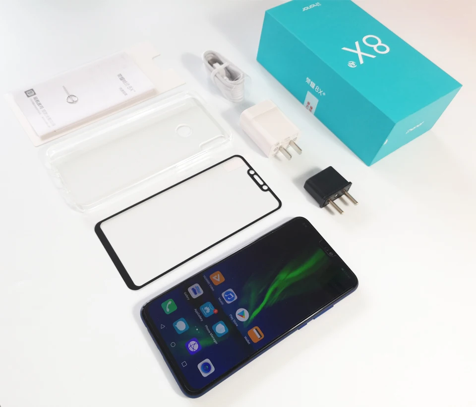 Мобильный телефон Honor 8X экран 6 5 дюйма аккумулятор 3750 мАч на базе Android 8.2 двойная