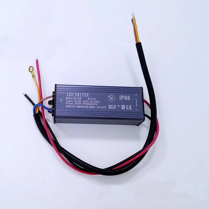 30W LED Driver Spotlights drive power Constant current isolation