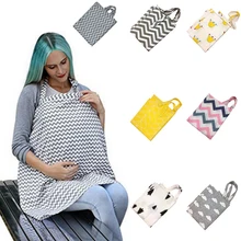 Горячая Распродажа, хлопковая накидка для кормящих матерей, фартук для мамы и дочки, разноцветная Послеродовая шаль для кормления грудью