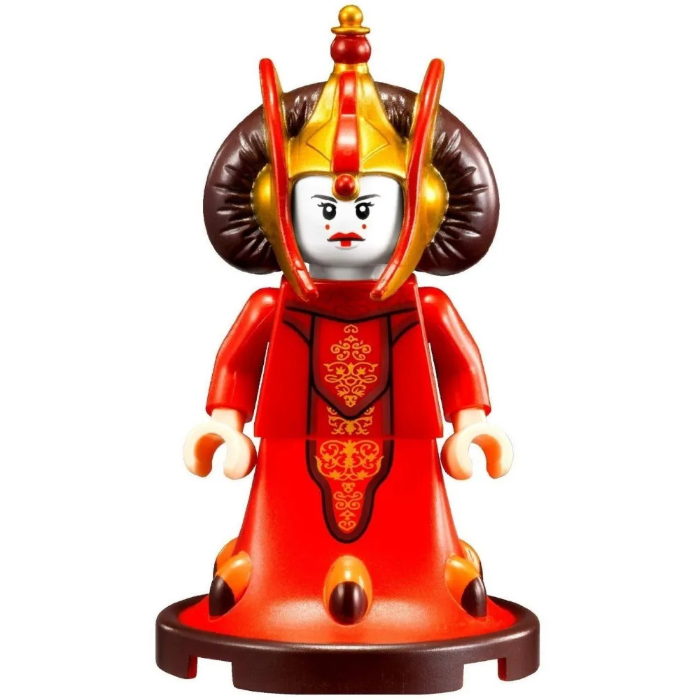 

SingleSale Queen Padme Amidala STAR WARS SW387 First Order Darth Vader Han Solo  Assemble Building Minifigures Kids Toy Gifts