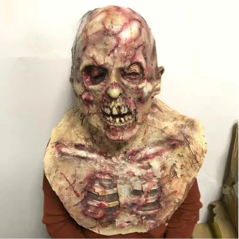 

1PCS Halloween Decorations Latex Scary Horror Masks Airsoft Mask Headgears Zombie Devil Skull Cosplays Props Mascaras Disfraces