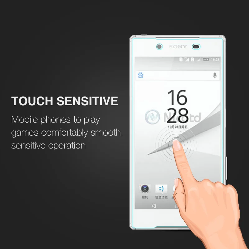 Screen Protector For Sony Xperia Z5 Compact M2 9H Hardness For Sony E3 E5 Z5 Premium S36H C3 Tempered Glass Not Full Cover Film (4)