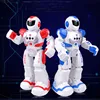 Robot télécommandé RC (grande taille 26CM), figurine d'action intelligente, marche, chant, danse, capteur de gestes, jouets, cadeau pour enfants ► Photo 3/6