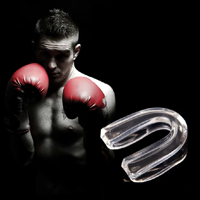HOT 1 pcs/lot Single Side Boxing Tooth Teeth Protector Sports