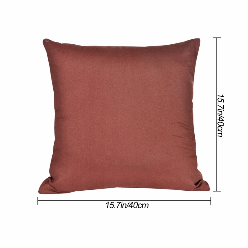 1 шт., расслабляющий однотонный хлопковый декоративный чехол для подушки, подушка до колена для хорошего сна, 40x40 см - Цвет: G