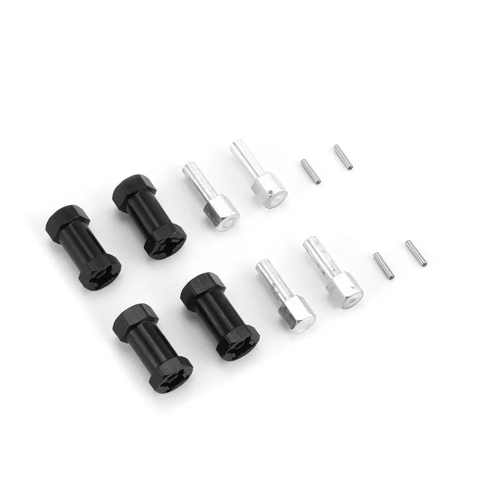 

4PCS 25mm Wheel Hex Hub Adapter Conversion Tire Wheel Extension Spacer Widener for RC Car Modification Parts Accessories