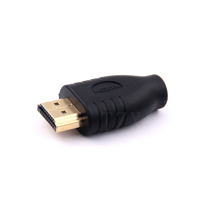 

1pcs High Quality Standard HDMI Male Type A to Micro HDMI Type D Female Socket Adapter Converter