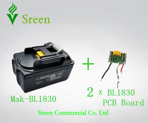 New Replacement Makita 18V BL1830 3000mAh With Spare Power 