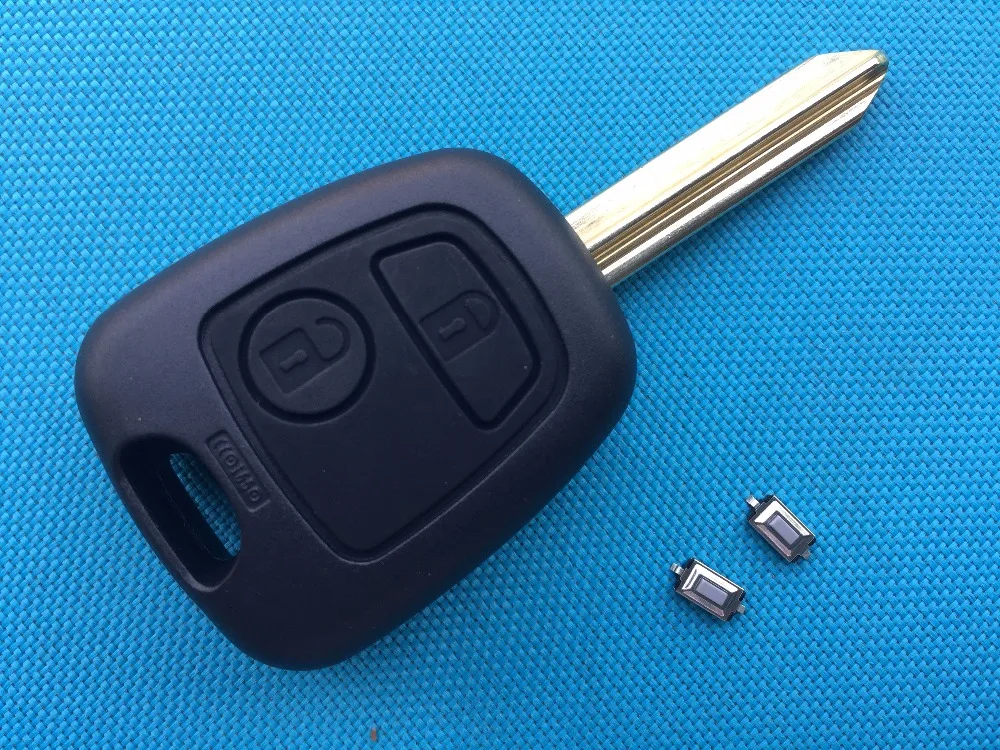 

1pcs X Blade 2 Button Remote Car Key Cover Case Shell uncut For Citroen c4 c5 Berlingo For Peugeot Picasso Xsara Picasso Aygo