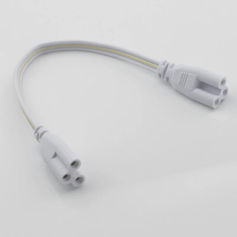 Шнур питания для ламп соединения линейных t5. Коннектор 30 см. Коннектор 30 см. 2pin светодиодные трубки разъем 30 см. Соединительный коннектор 30 см для светильников t5.