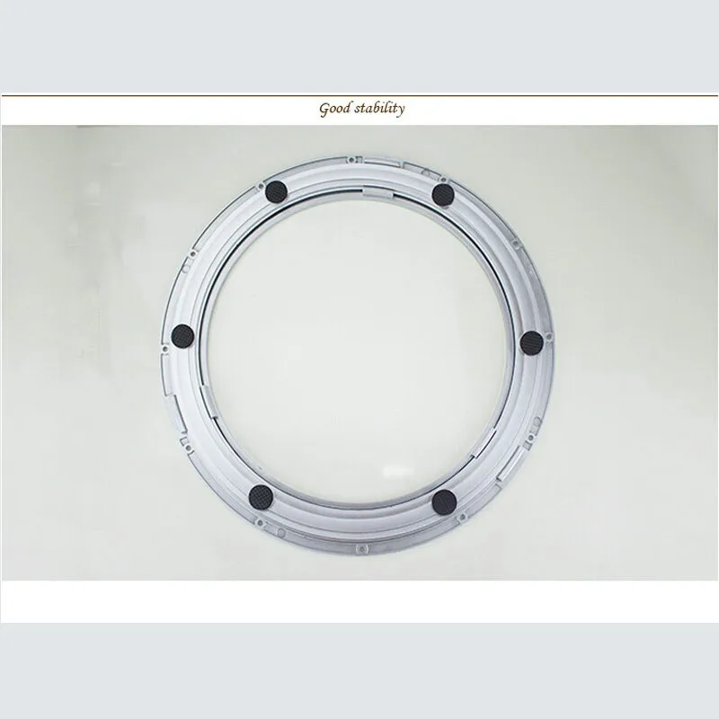 Quiet and Smooth Plastic Lazy Susan Turntable Bearing Dining Table 3