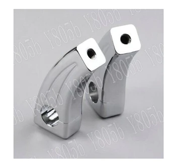 

1" 25MM Handlebar 4.5" Risers For Motorcycle Street Bike Dual Sport Bike Chopper Custom Cruisers Motorcycle Bike ATV