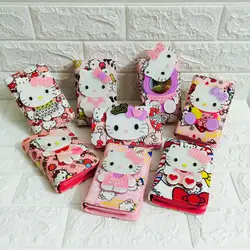 Прекрасный рисунок «hello kitty» короткий кошелек школьный Кошелек держатель для карт обувь для девочек женские кошельки и кошельки женские