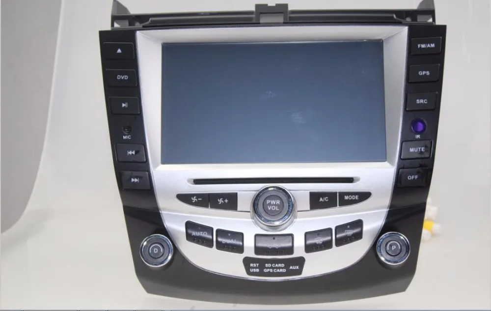 Clearance GIFTS Wholesales 8" Car DVD Player GPS Navigation System for Honda Accord 07 7 Support original on-dashboard computer RDS Radio 0
