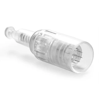 

20PCS/lot Disposable 9 Pin Needles Cartridge Screw Port For Electric Auto Micro needle Derma Pen MYM Needles Tip Input 9 Pins