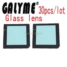 Горячая Распродажа 30 шт/партия сменная стеклянная Защитная пленка для экрана, пригодная для GameboyPocket 【dogbp GBO DMG карманная панель экрана объектива