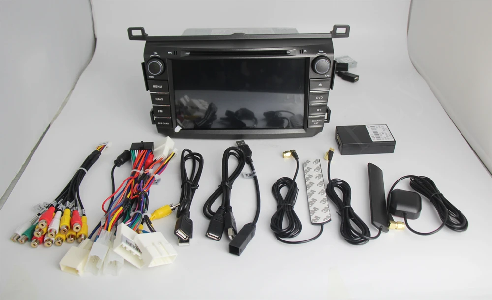Best Free shipping! 8"2din android 7.1 car dvd player for TOYOTA RAV-4 RAV4 2013-2015 support GPS navigation 4G SIM wifi bluetooth 3