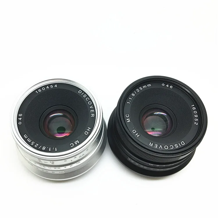 Зеркальными камерами Камера с постоянным фокусным расстоянием f микро-одиночный объектив с фокусным расстоянием 25 мм F1.8 25-1,8 универсальный для цифровой фотокамеры Fuji XT10 XM1 XT2 XA2 Камера