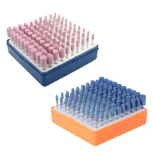 Новинка 100 шт набор абразивных инструментов для шлифовального станка Dremel шлифовальный точильный камень