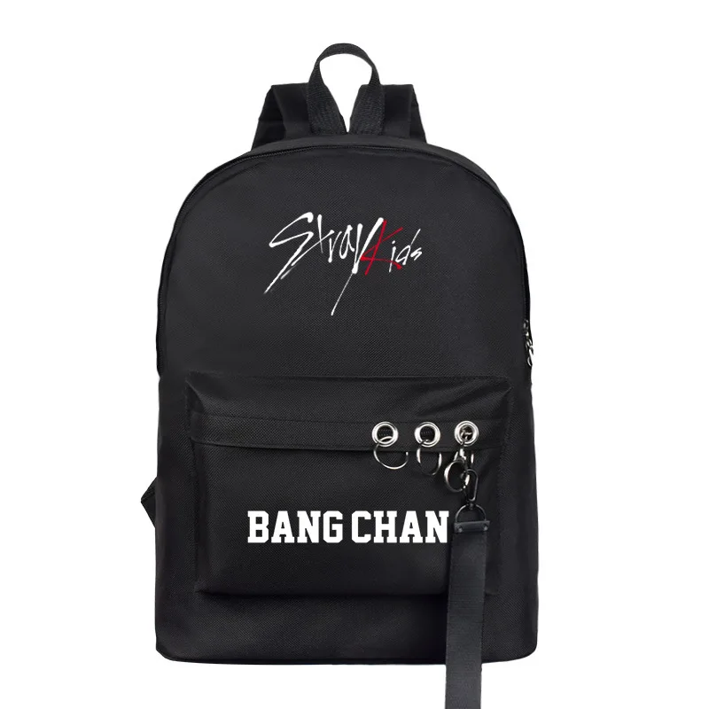 KPOP StrayKids BANGCHAN CHANGBIN FELIX альбом рюкзак Холщовая Сумка посылка аниме унисекс должны