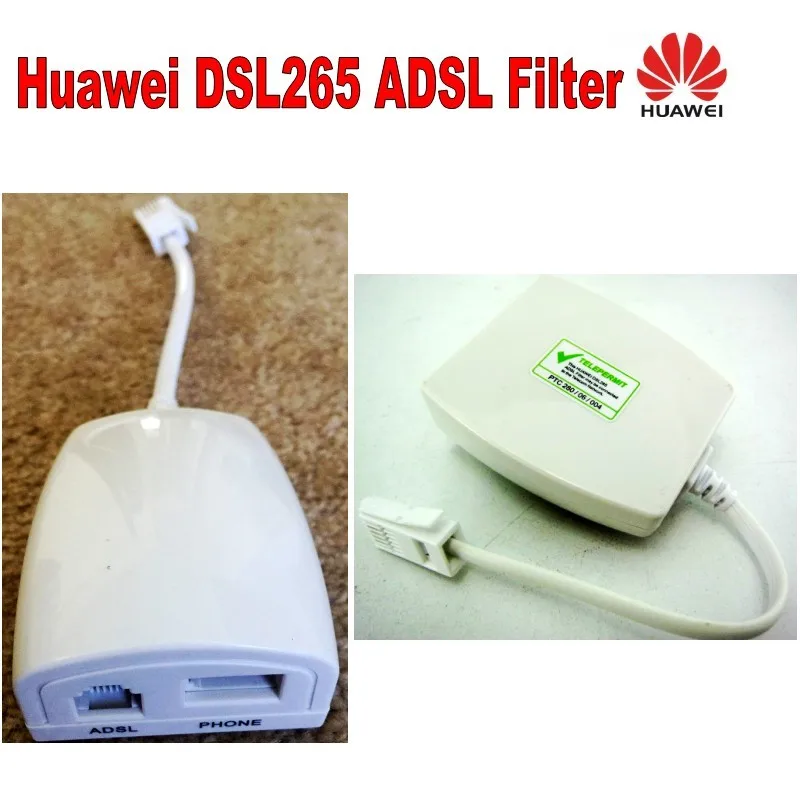 Лот шт. из 10 шт HUAWEI DSL265 ADSL Телефон фильтр