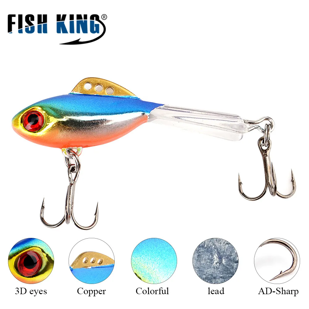 FISH KING приманка для зимней подледной рыбалки 1 шт. 38 мм 65 балансир жесткая