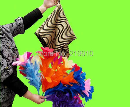 

Free Shipping Silk To Four Bouqets -- Magic Trick, Fun Magic, Party Magic.