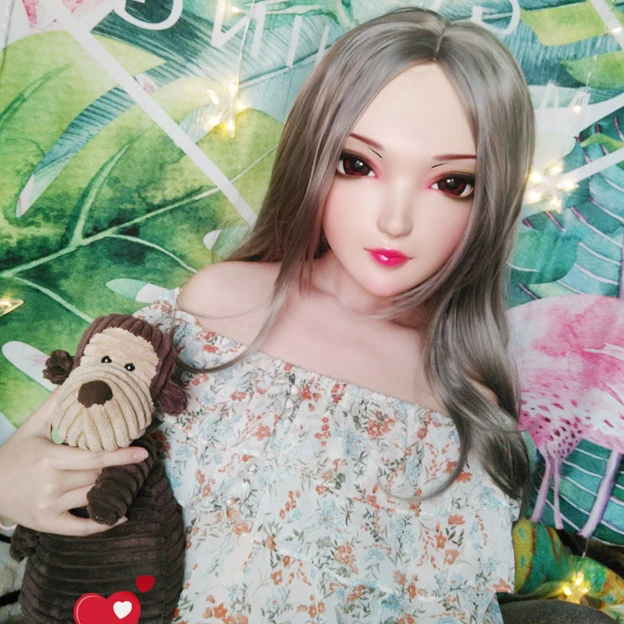(ZI 08) Gurglelove Женщины Милая девочка каучуковые полуголовы Kigurumi BJD Маска Косплей