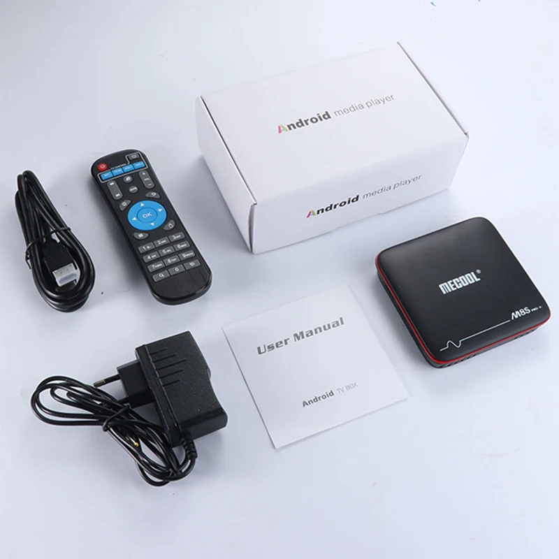 Продвижение M8S Pro W 2 Гб 16 Rom Amlogic S905W четырехъядерный Смарт Android 7 1 tv box H.265 Wifi 4G 4k Full HD