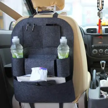 

1PC Car Storage Bag Universal Box Back Seat Bag Organizer Backseat Holder Pockets Car-styling Protector Auto Accessories For kid
