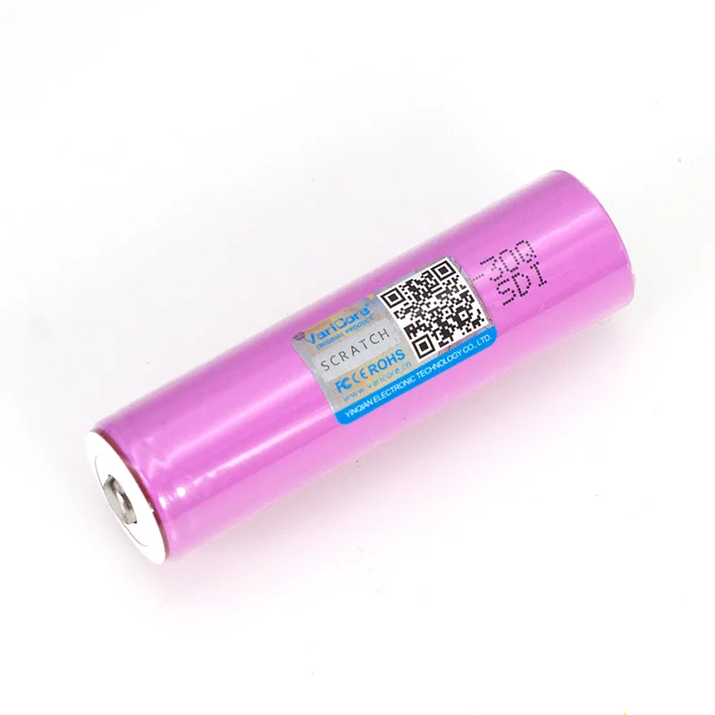 VariCore 3,7 V 18650 INR18650 30Q 3000mAh литий-ионная аккумуляторная батарея для аккумуляторов фонарика+ заостренный