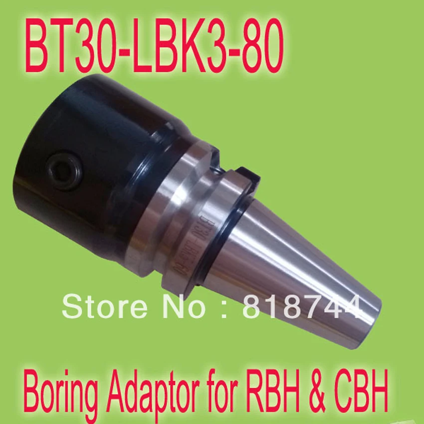 

Free Shipping BT30-LBK3-80L Metric Size Boring Tool Holder Adaptor For Rough RBH32 & Finish Boring Head