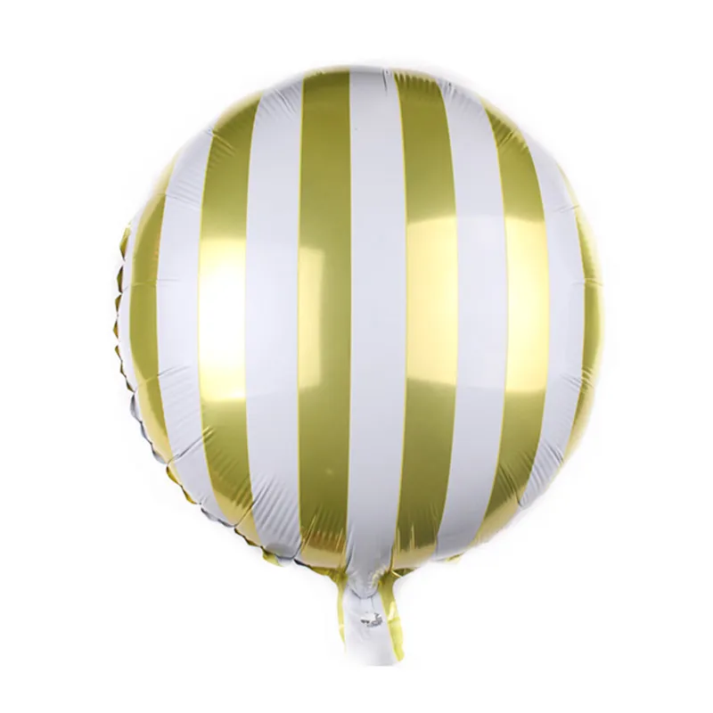 50 шт. 18 дюйма узоров круглый воздушный шарик из алюминиевой фольги гелиевые шары День рождения украшения для взрослых globos