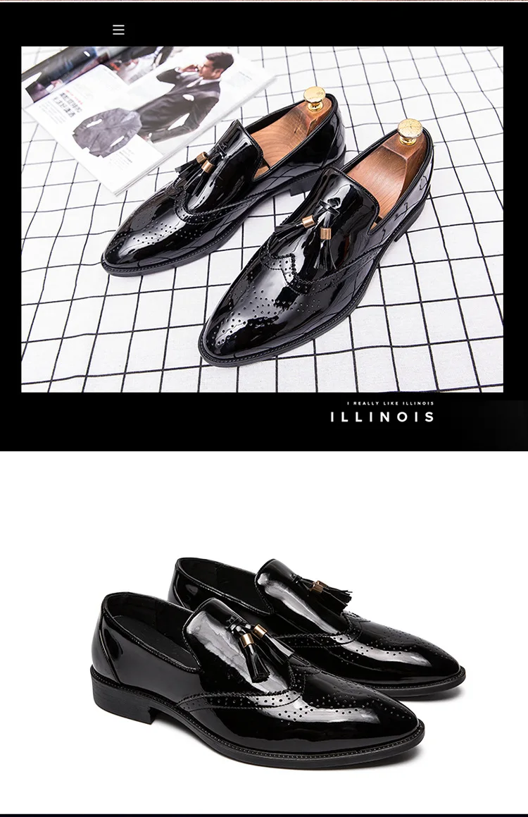 Кожаные мужские модельные туфли в деловом стиле; обувь из натуральной кожи; мужские туфли с перфорацией типа «броги»; мужские оксфорды на плоской подошве; свадебные офисные туфли в деловом стиле