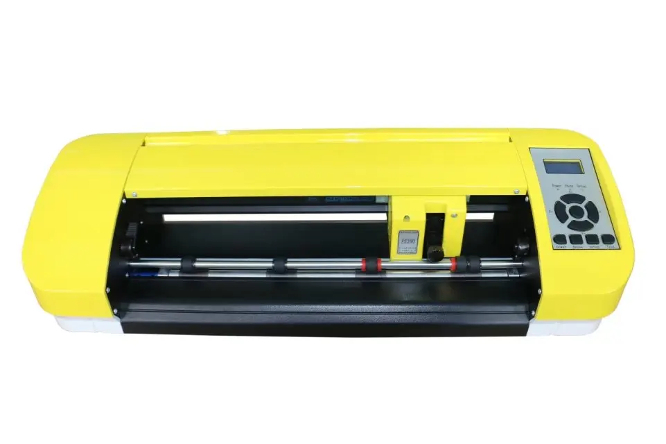 Máquina de Corte Vermelho Mini Desktop Plotter-liw380 380mm Art 9 cutting plotter