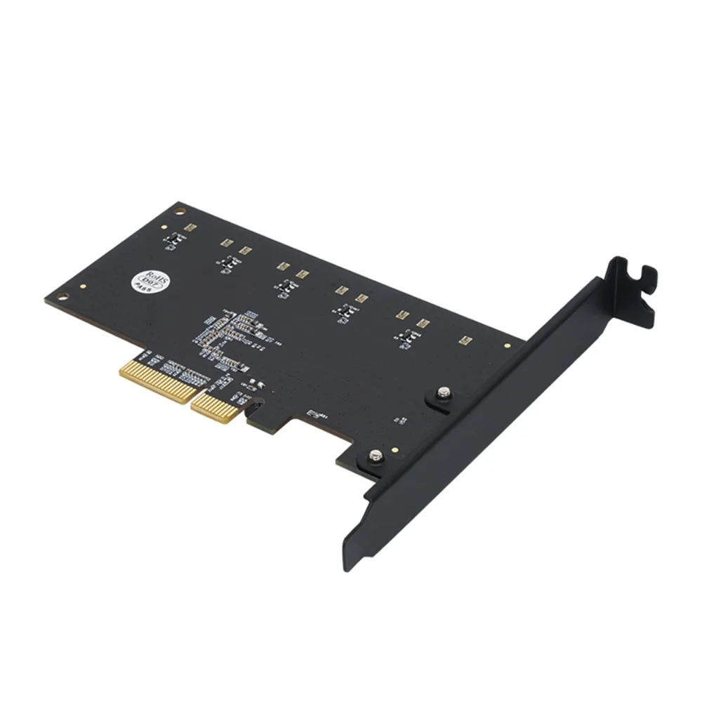 ORICO PCI-E на 5 портов SATA3.0 Плата расширения PCI-E X4 слот Поддержка 6 Гбит/с PCI-E на SATA адаптер концентратор