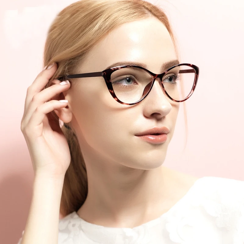 Reven Jate очки Оптические очки оправа для женщин очки с 6 цветов сборка с Rx линзами 5864