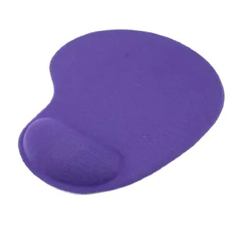 

YOC Hot Purple Silicone Gel Wrist Rest Mouse Pad Mat for Laptop Desktop PC