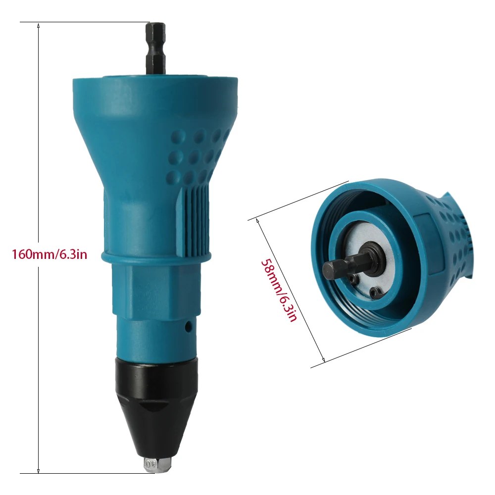 Riveting Tool for Electric Drill rivet gun Electric Screwdriver Cordless rivets drill adapter Insert Nut-tool rivet hand tools