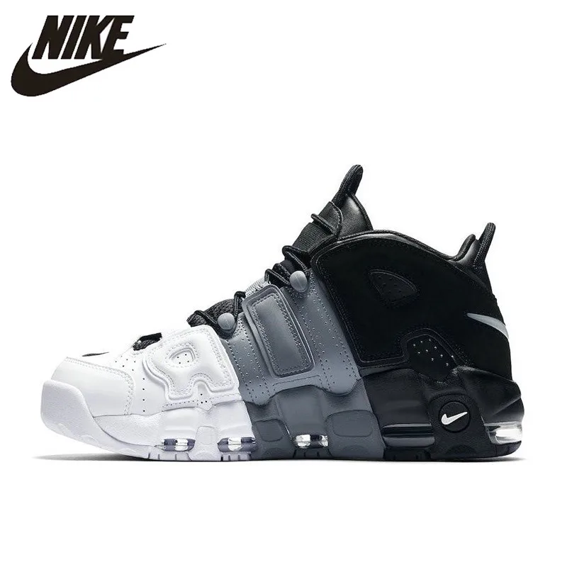 

Nike Air More Uptempo Tri-Color Men's Basketball Shoes,Original Sports Sneakers Shoes,Waterproof 921948-002