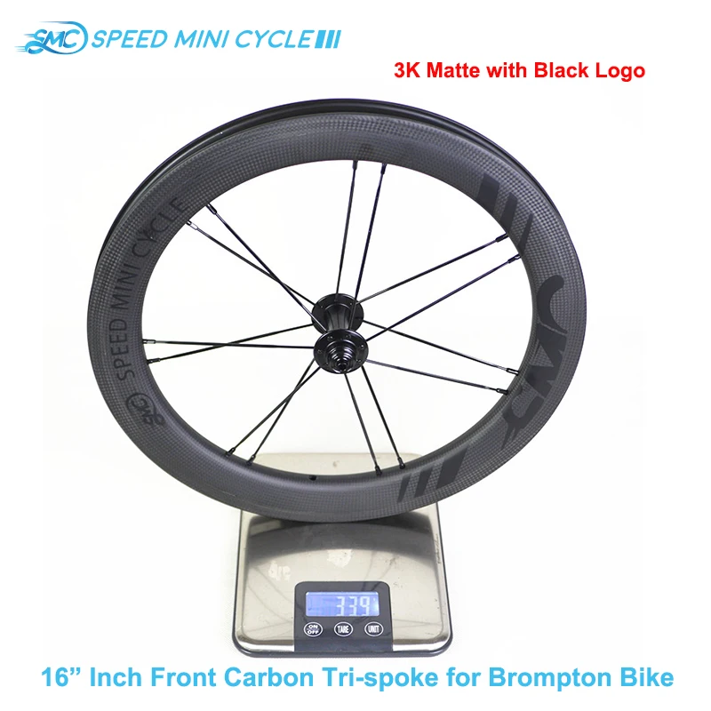 Clearance SMC Speed Mini Cycle 16" Carbon Wheel 74mm Hubsmith Hub 2 Speed Brompton EZO/TPI Ceramic Brompton Bicycle Wheel Electric Bike 1 Clearance SMC Speed Mini Cycle 16" Carbon Wheel 74mm Hubsmith Hub 2 Speed Brompton EZO/TPI Ceramic Brompton Bicycle Wheel Electric Bike 1